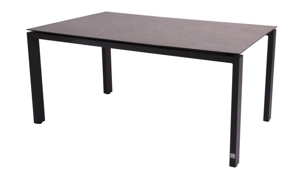 4seasons outdoor goa table anthracite dark hpl 160cm