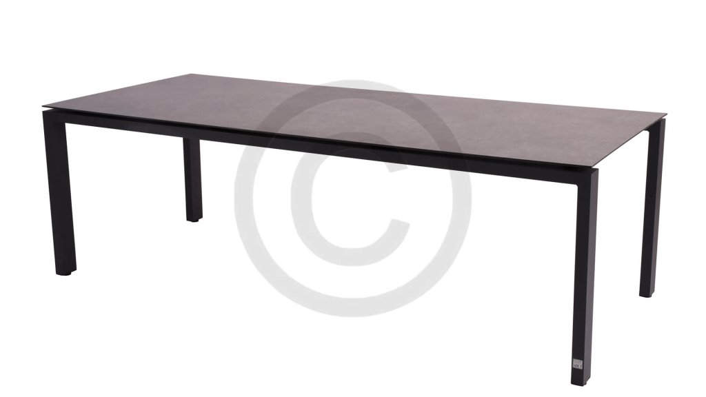 4seasons outdoor goa table anthracite dark hpl 280cm