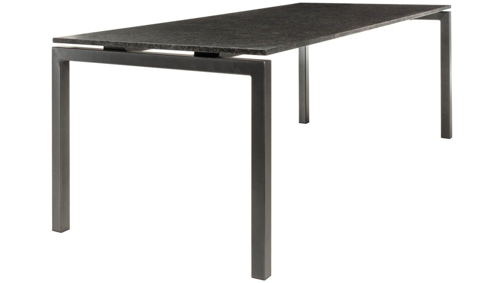 studio 20 bergamo table pearl grey satinado