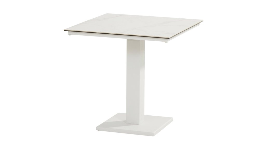 taste 4seasons 91059 titan xl dining table 75x75 cm ceramic white