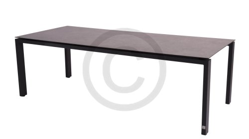 4seasons outdoor goa table anthracite dark hpl 280cm