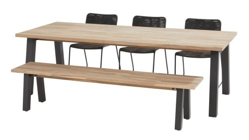 taste 4seasons palma stapelstoel anthracite 