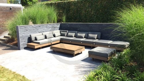 applebee module x loungeset teak