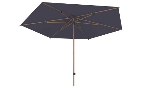 4 seasons outdoor azzurro parasol woodlook 
