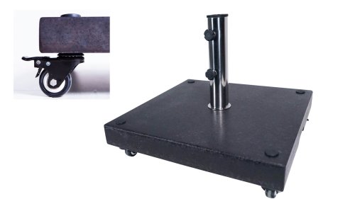 madison parasol base 60kg wheels